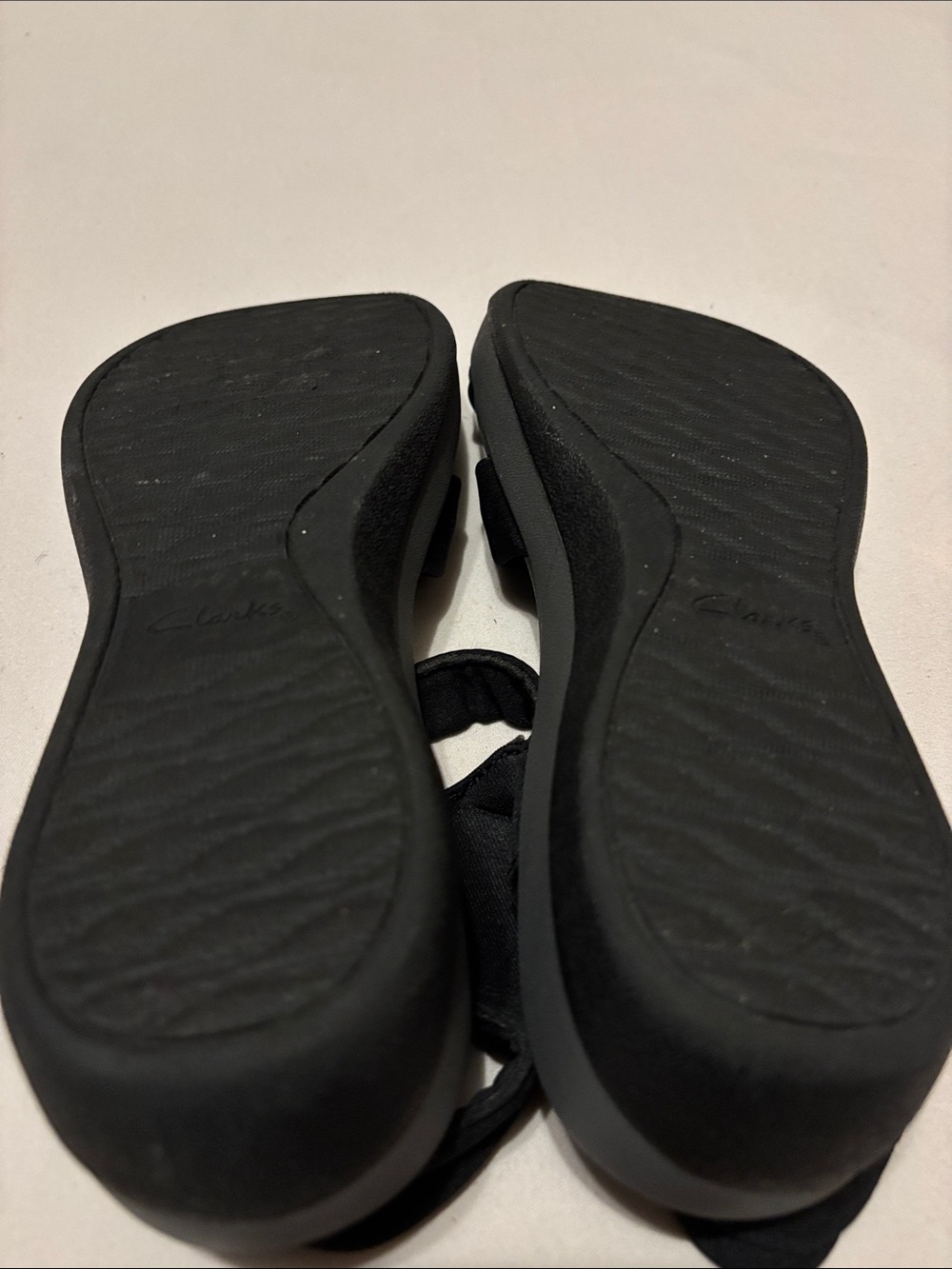 Clarks Cloudsteppers Arla Shore Womens Slingback Wedge Sandals Black Size 8 - Picture 5 of 5